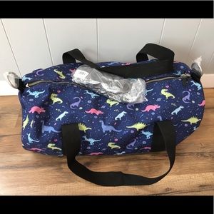 🦕 Dinosaur & Space Society6 Duffle Bag 💫